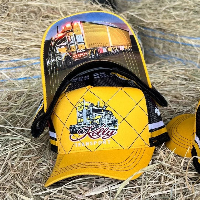 KELLY TRANSPORT TRUCKER CAP - YELLOW – The Country Companies