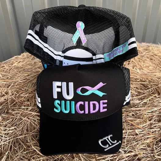 CTC FUCK SUICIDE TRUCKER CAP
