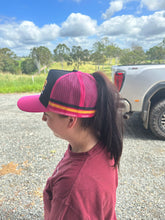 Load image into Gallery viewer, CTC PINEAPPLE PONYTAIL TRUCKER CAP
